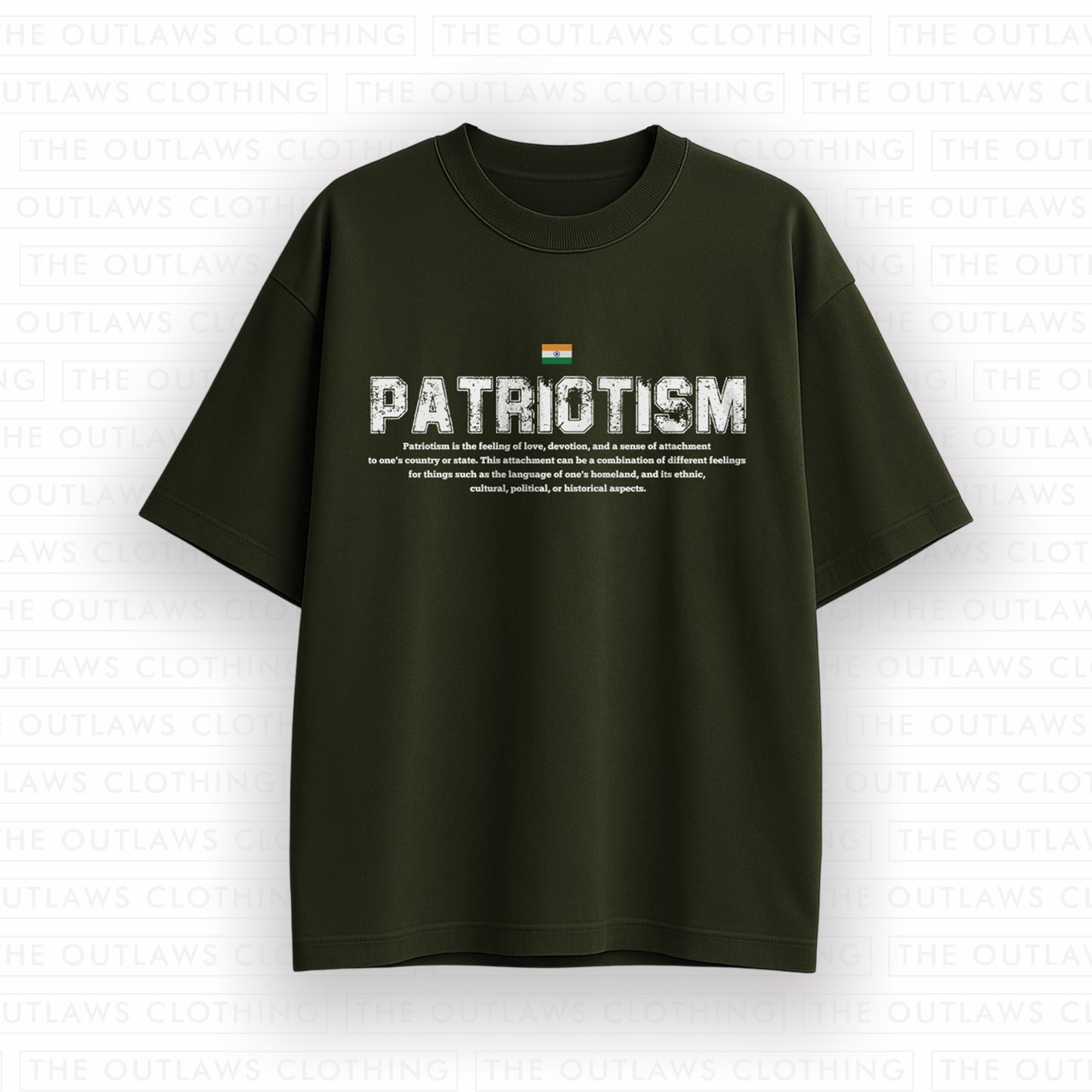 Patriotism - Premium Oversized T-shirt - 240GSM