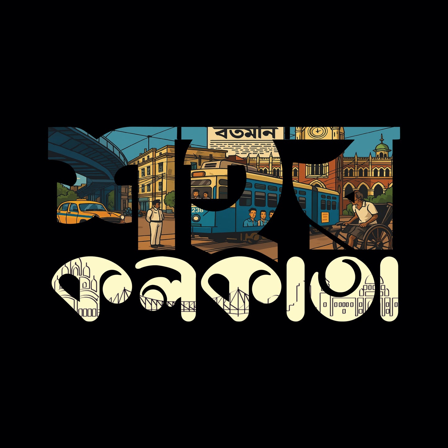 আমার প্রিয় শহর Full Sleeve T-Shirt | 100% Bio-Washed Cotton | 180 GSM