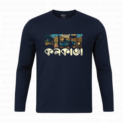 আমার প্রিয় শহর Full Sleeve T-Shirt | 100% Bio-Washed Cotton | 180 GSM